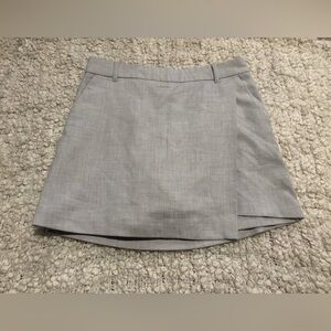 Hollister Light Gray Womens Skort